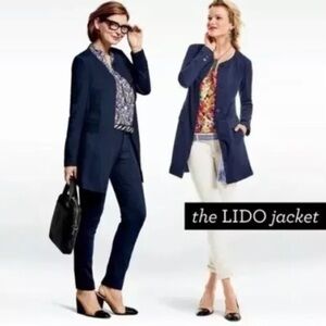 Like New! CABI #5093 “Lido” Navy Jacket